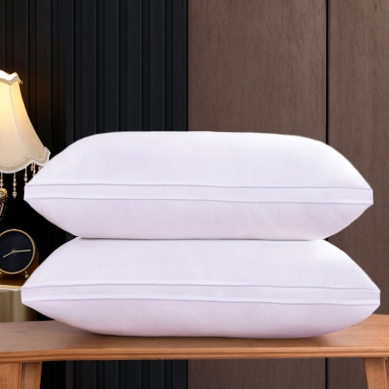 91家纺网 家纺一手货源 找家纺 兴丝露枕芯 酒店枕 磨毛舒适枕 羽丝枕 单边枕 立体双边枕头 成人枕 学生枕