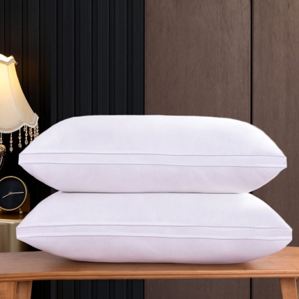 91家纺网 家纺一手货源 找家纺 兴丝露枕芯 酒店枕 磨毛舒适枕 羽丝枕 单边枕 立体双边枕头 成人枕 学生枕