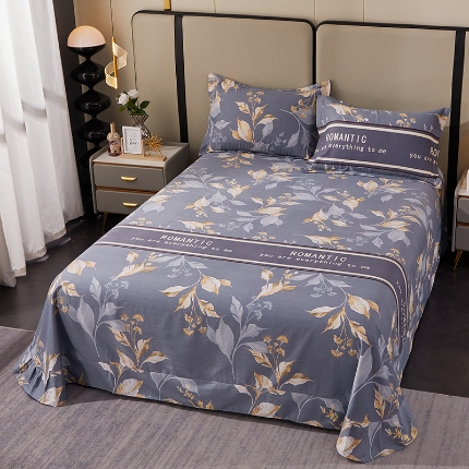 91家纺网 家纺一手货源 找家纺 （总）贝兰仙奴 2024新款利兹系列磨毛多规格单床单