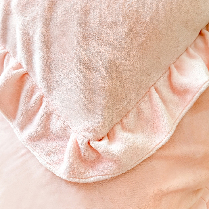 91家纺网 家纺一手货源 找家纺 （总）漫布云2025秋冬加厚230g全消光牛奶绒立体花朵绣花床盖款四件套11斤重加厚婴儿绒法莱绒床裙款床盖款四件套