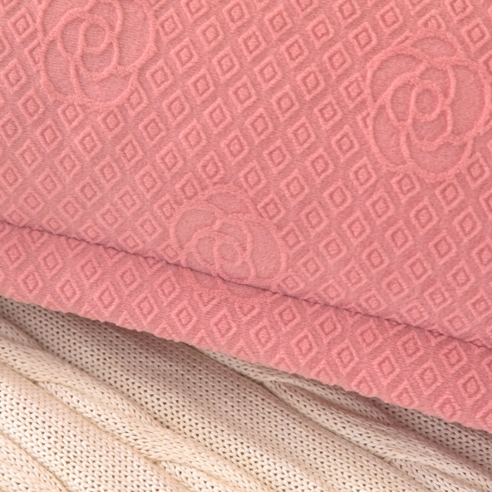 91家纺网 家纺一手货源 找家纺 喜相逢家纺 D30-烂花牛奶绒双人枕套