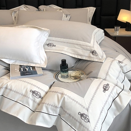 91家纺网 家纺一手货源 找家纺 （总）秋冬加厚超柔超细旦长绒棉磨毛刺绣四件套全棉100%纯棉床品