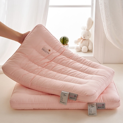 91家纺网 家纺一手货源 找家纺 （总）乐可 2024新款全棉玫瑰瑰萃润肤枕枕头枕芯