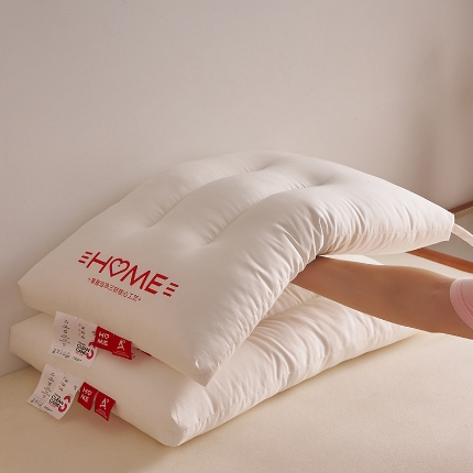 91家纺网 家纺一手货源 找家纺 （总）乐可 2024新款A类全棉三防净护枕枕芯枕头