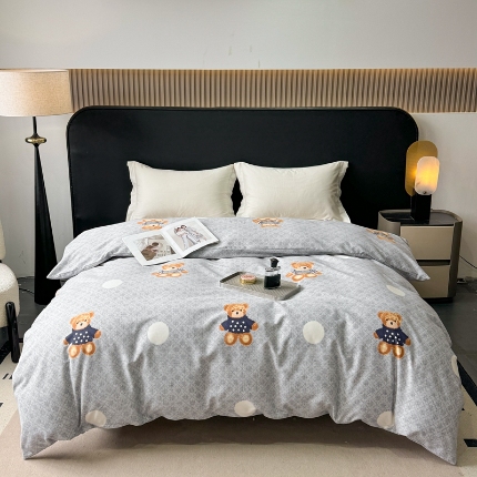 91家纺网 家纺一手货源 找家纺 （总）凌鼎 2025新款喷气加厚磨毛单被套