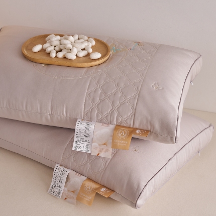 91家纺网 家纺一手货源 找家纺 （总）乐可 2024新款A类全棉苏锦蚕咝枕枕头枕芯