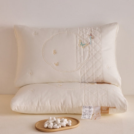 91家纺网 家纺一手货源 找家纺 （总）乐可 2024新款A类全棉苏锦蚕咝枕枕头枕芯