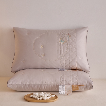 91家纺网 家纺一手货源 找家纺 （总）乐可 2024新款A类全棉苏锦蚕咝枕枕头枕芯