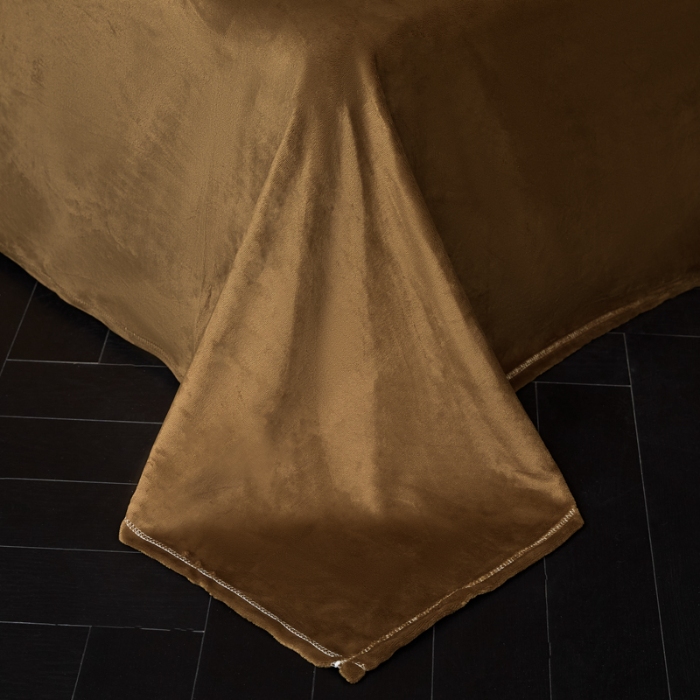 91家纺网 家纺一手货源 找家纺 （总）控价 2025新款240克A类全消光数码印花牛奶绒四件套-奥弗恩