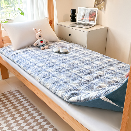 91家纺网 家纺一手货源 找家纺 （总）魅图家纺 2025新款秋冬两用可拆洗棉花学生床垫