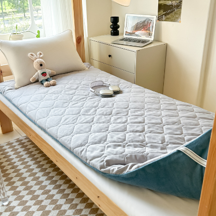 91家纺网 家纺一手货源 找家纺 （总）魅图家纺 2025新款秋冬两用可拆洗棉花学生床垫