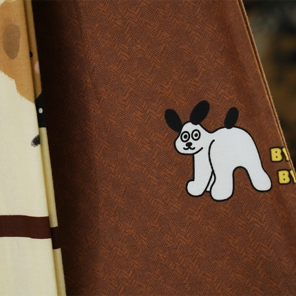 91家纺网 家纺一手货源 找家纺 （总）几米 2025秋冬新款套件面料32S全棉 磨毛色布印花系列 