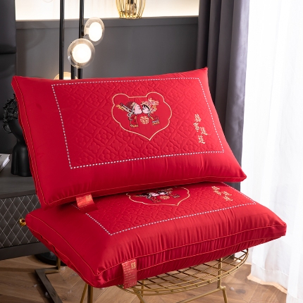 91家纺网 家纺一手货源 找家纺 （总）九州枕芯 2024新款婚庆枕枕头枕芯