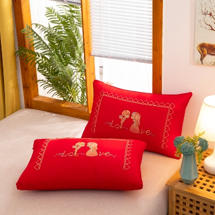 91家纺网 家纺一手货源 找家纺 （总）九州枕芯 2024新款婚庆枕枕头枕芯