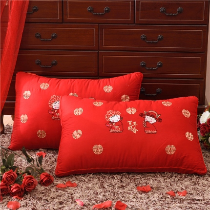 91家纺网 家纺一手货源 找家纺 （总）九州枕芯 2024新款婚庆枕枕头枕芯