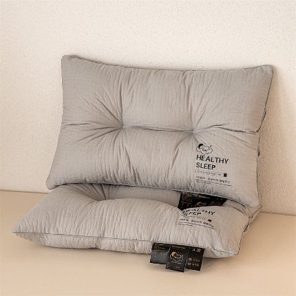 91家纺网 家纺一手货源 找家纺 （总）橘夏家纺 2024新款全棉纯棉双面绗缝枕头枕芯