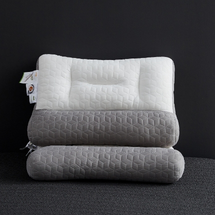 91家纺网 家纺一手货源 找家纺 （总）乐可 2024新款乳胶反牵引枕枕头枕芯 -风格四