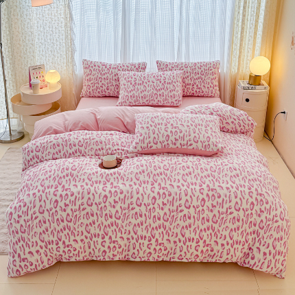 91家纺网 家纺一手货源 找家纺 (总) 仟网汇 2024直播爆款跑量牛奶绒四件套