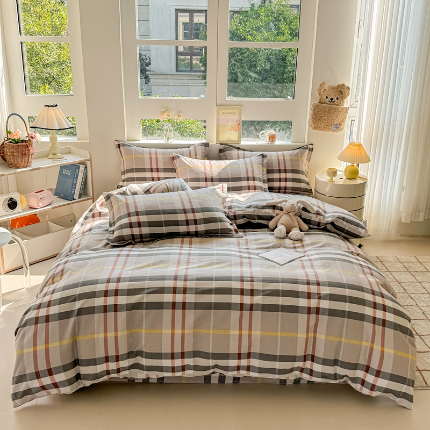 91家纺网 家纺一手货源 找家纺 （总）名优家纺 2024新款13070套件系列 全棉印花四件套