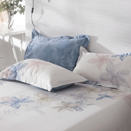 91家纺网 家纺一手货源 找家纺 宝齐莱家纺 单品印花枕套一只 富贵花