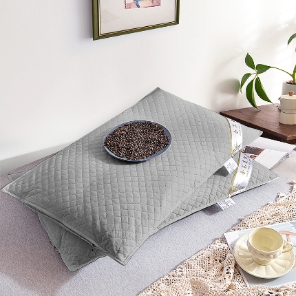 91家纺网 家纺一手货源 找家纺 （总）兴丝露枕芯 全棉荞麦枕芯 全荞麦壳枕芯 全荞麦枕 全棉绗绣荞麦枕头 常规成人枕头  保健护颈枕 夏凉枕头