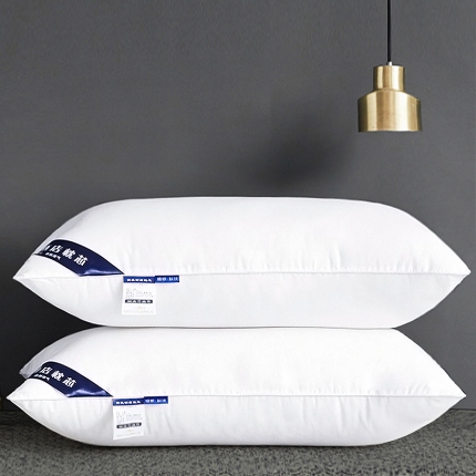 91家纺网 家纺一手货源 找家纺 兴丝露枕芯 全棉酒店枕 羽丝枕 双边立体枕 单人枕芯 全棉枕头 全棉枕芯