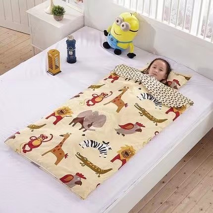 91家纺网 家纺一手货源 找家纺 （总）儿童防踢被子神器中大童睡袋秋冬款宝宝睡觉冬季加厚防寒小孩春秋