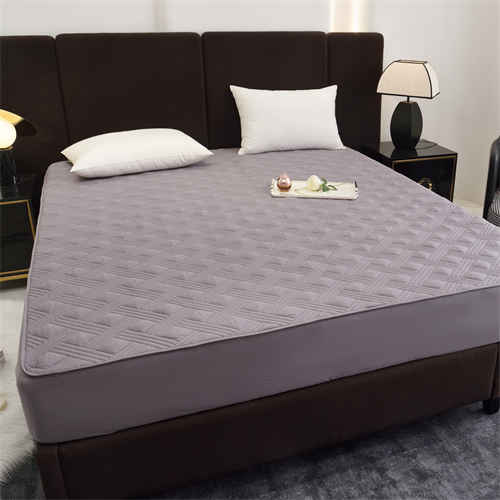 91家纺网 家纺一手货源 找家纺 （总）新款纯色全棉斜纹床笠席梦思保护套