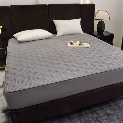 91家纺网 家纺一手货源 找家纺 （总）新款纯色全棉斜纹床笠席梦思保护套