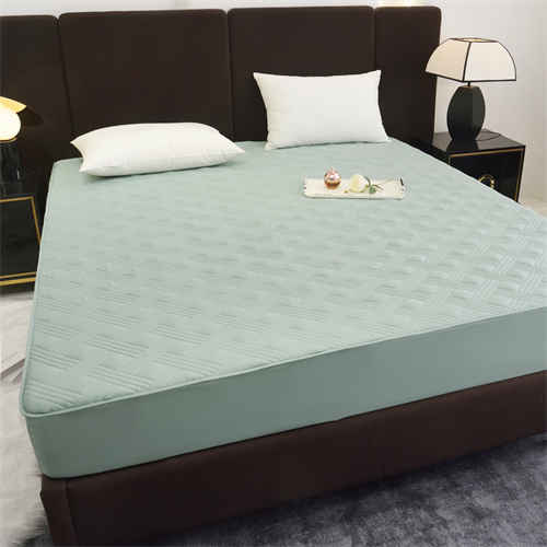 91家纺网 家纺一手货源 找家纺 （总）新款纯色全棉斜纹床笠席梦思保护套