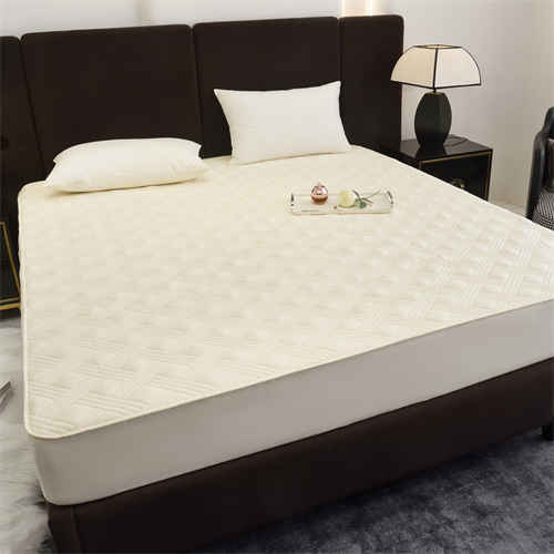 91家纺网 家纺一手货源 找家纺 （总）新款纯色全棉斜纹床笠席梦思保护套