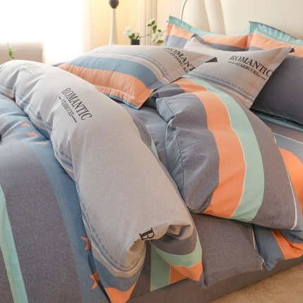 91家纺网 家纺一手货源 找家纺 （总）木易 2025新款全棉磨毛印花四件套