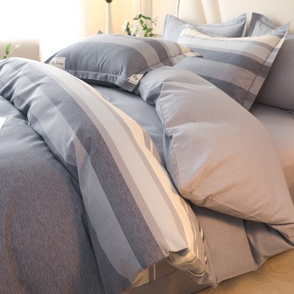 91家纺网 家纺一手货源 找家纺 （总）木易 2025新款全棉磨毛印花四件套