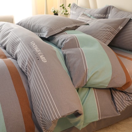 91家纺网 家纺一手货源 找家纺 （总）木易 2025新款全棉磨毛印花四件套