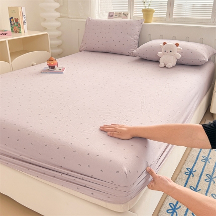 91家纺网 家纺一手货源 找家纺 （总）多品家纺 2024新款超柔水洗棉ins风单品床笠