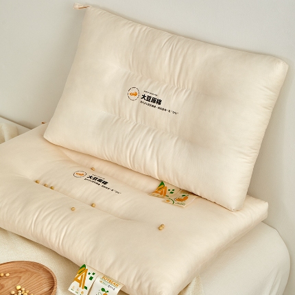 91家纺网 家纺一手货源 找家纺 （总）乐可 2025新款A类大豆原棉枕枕头枕芯