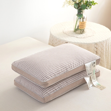 91家纺网 家纺一手货源 找家纺 九州枕芯 2024新款全棉草本荞麦枕