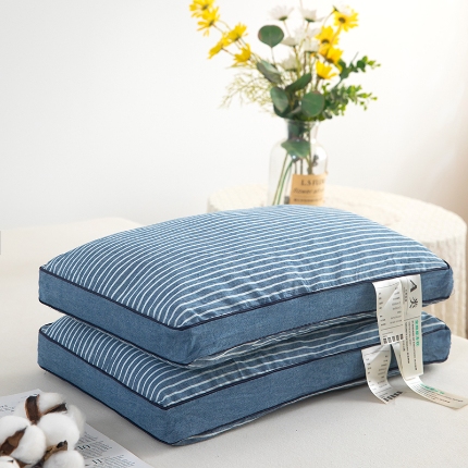 91家纺网 家纺一手货源 找家纺 九州枕芯 2024新款全棉草本荞麦枕