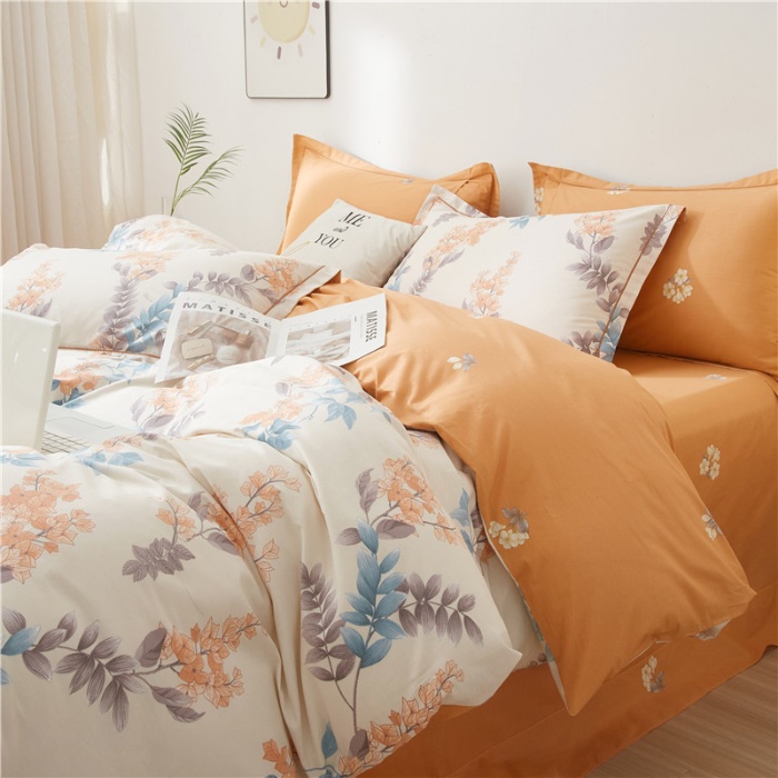 91家纺网 家纺一手货源 找家纺 （总）沐白家居 2023全棉13376全棉印花四件套