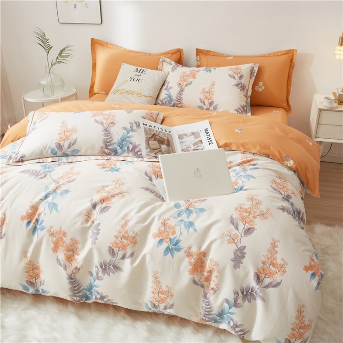 91家纺网 家纺一手货源 找家纺 （总）沐白家居 2023全棉13376全棉印花四件套