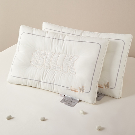 91家纺网 家纺一手货源 找家纺 （总）乐可 2025新款蚕蛹蛋白护颈枕 枕头枕芯