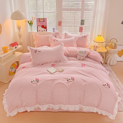 91家纺网 家纺一手货源 找家纺 坚果摄影   小清新小红书自然光毛巾绣四件套拍摄样片