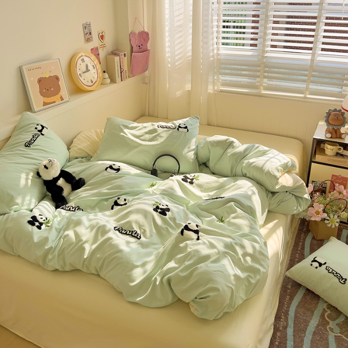 91家纺网 家纺一手货源 找家纺 坚果摄影    小清新小红书自然光毛巾绣四件套拍摄样片