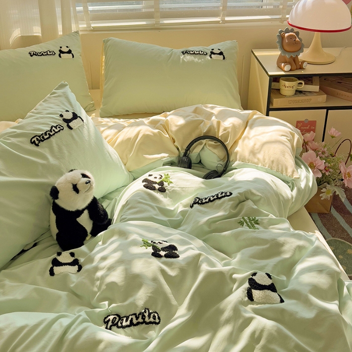 91家纺网 家纺一手货源 找家纺 坚果摄影    小清新小红书自然光毛巾绣四件套拍摄样片