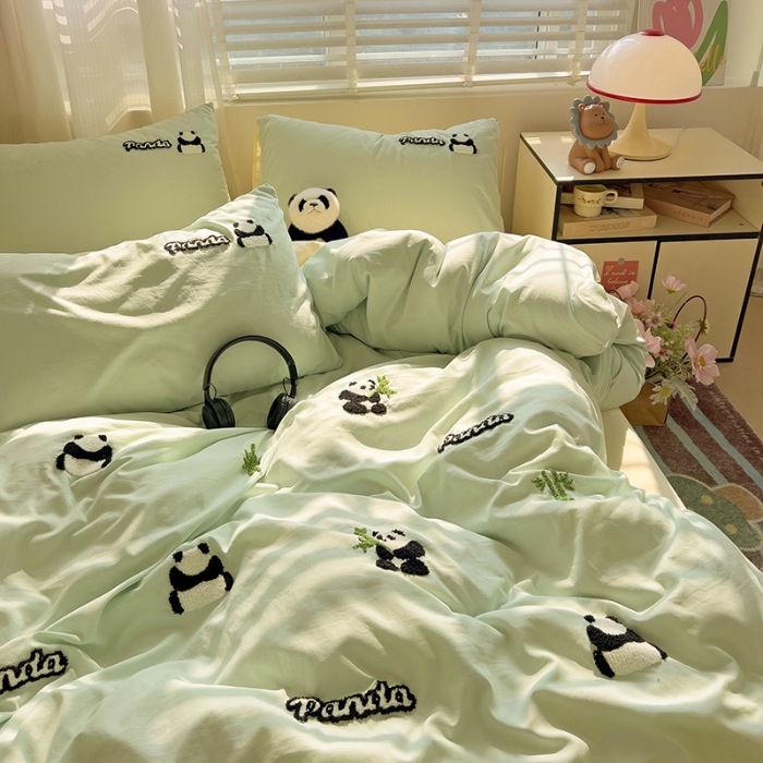 91家纺网 家纺一手货源 找家纺 坚果摄影    小清新小红书自然光毛巾绣四件套拍摄样片