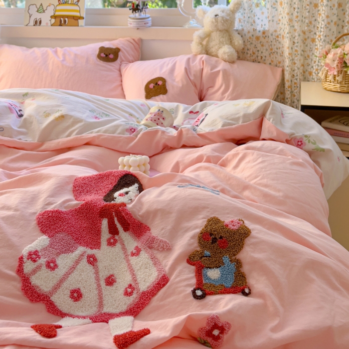 91家纺网 家纺一手货源 找家纺 坚果摄影    小清新小红书自然光毛巾绣四件套拍摄样片