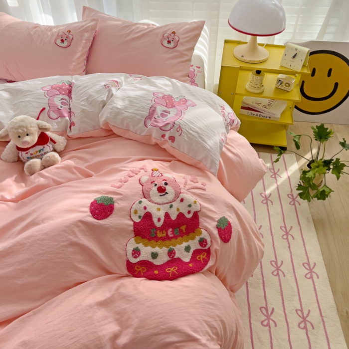 91家纺网 家纺一手货源 找家纺 坚果摄影     小清新小红书自然光毛巾绣四件套拍摄样片