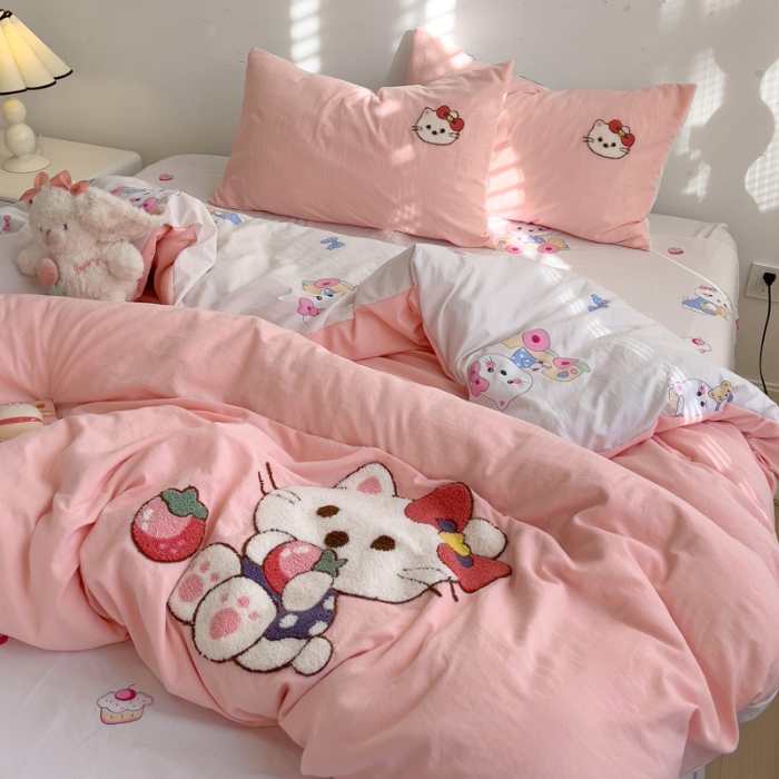 91家纺网 家纺一手货源 找家纺 坚果摄影   小清新小红书自然光毛巾绣四件套拍摄样片