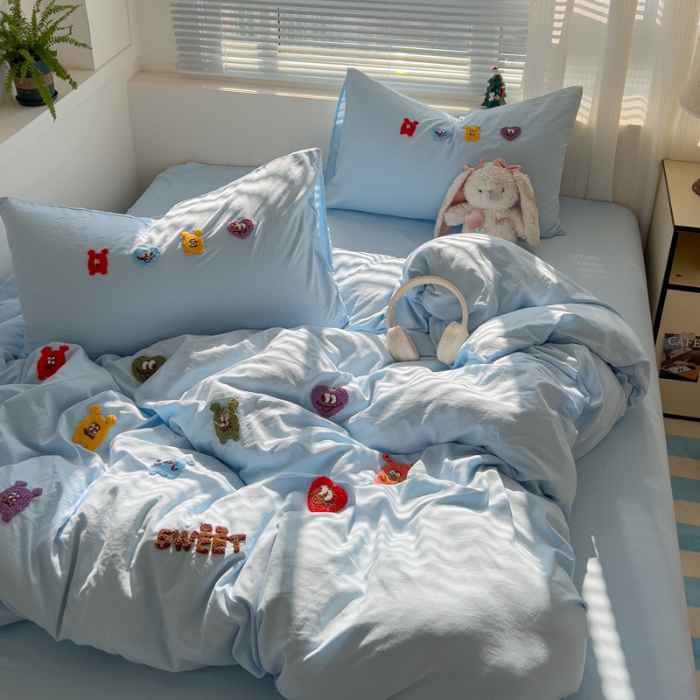 91家纺网 家纺一手货源 找家纺 坚果摄影    小清新小红书自然光毛巾绣四件套拍摄样片