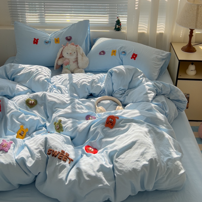 91家纺网 家纺一手货源 找家纺 坚果摄影    小清新小红书自然光毛巾绣四件套拍摄样片